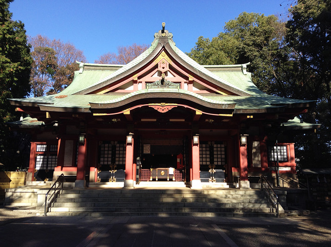 世田谷八幡宮の外観