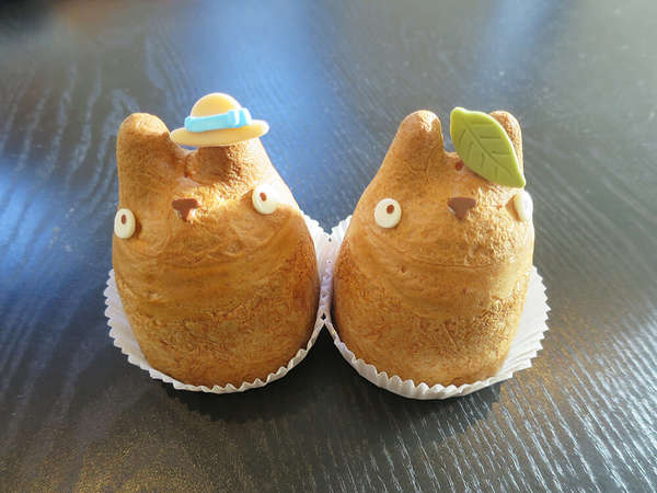 かわいいだけじゃない、おいしいトトロのシュークリーム！の画像