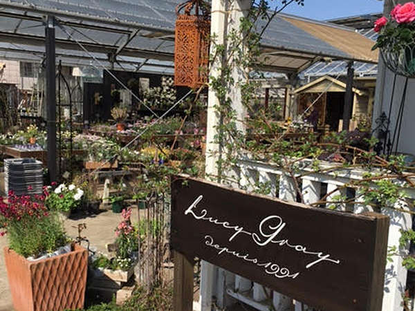 センス溢れるお花屋さんの画像