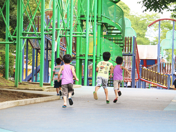 秦野の名水を遊びで体感できる公園の画像