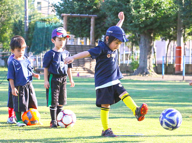 サッカーができるのは、お父さんお母さんのおかげです