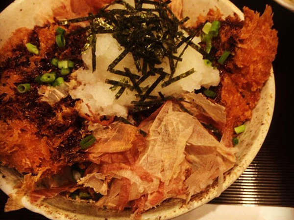 あっさり上品な醤油カツ丼の画像