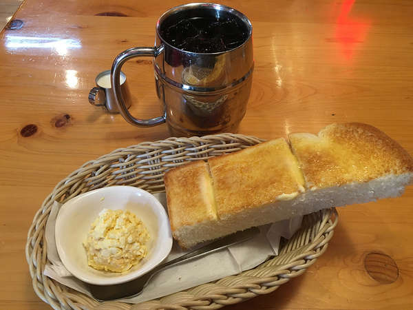 11：00までのモーニングがお得ですの画像