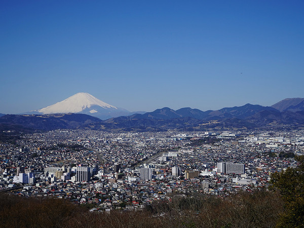 弘法山公園からの絶景の画像