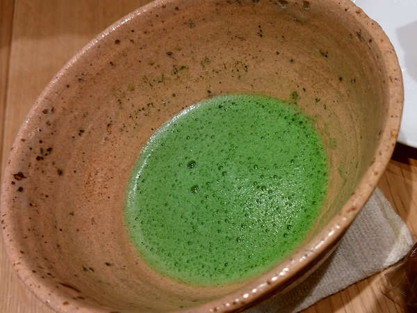 お団子で有名なお店でティータイムの画像