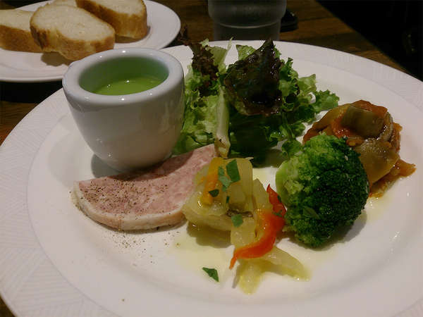 1日限定10食の前菜が楽しいイタリアンランチの画像