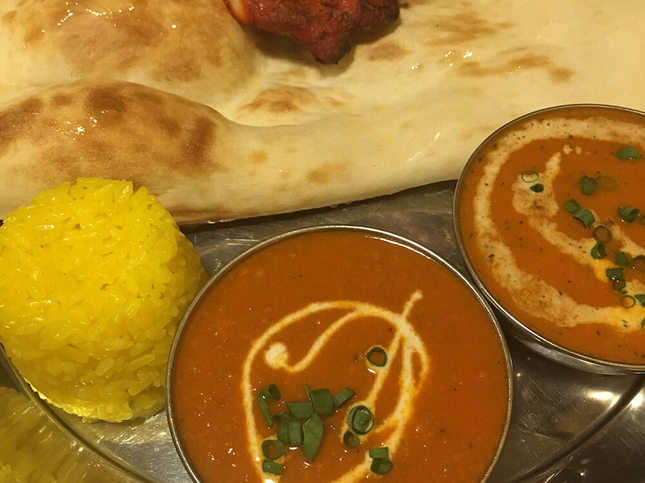 本格インドカレーでハッピー