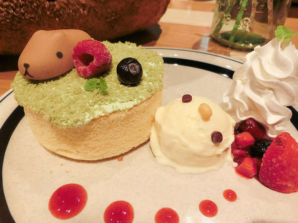 ほんわかできる！「カピパラさん」コラボカフェの画像