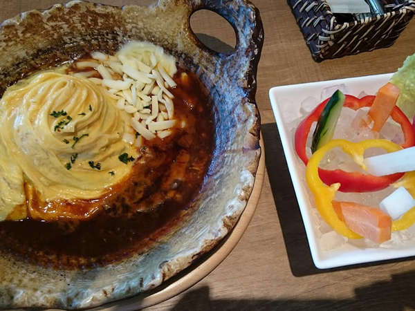 絶品美しいオムライス！！の画像