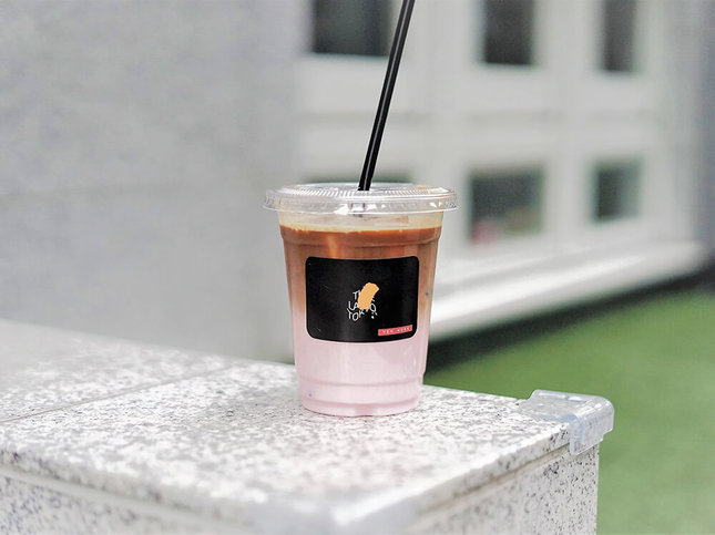奥渋にあるカフェラテ専門のコーヒースタンド