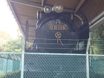SLの保存されている公園