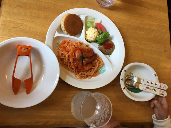 子連れでパスタランチならこちら！の画像