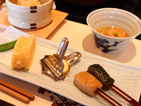 町田の由布院で非日常的な食事を。の画像