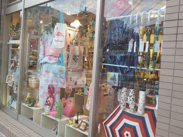 ディスプレイが楽しい雑貨屋さんの画像