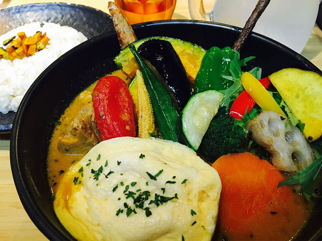 具沢山のスープカレー