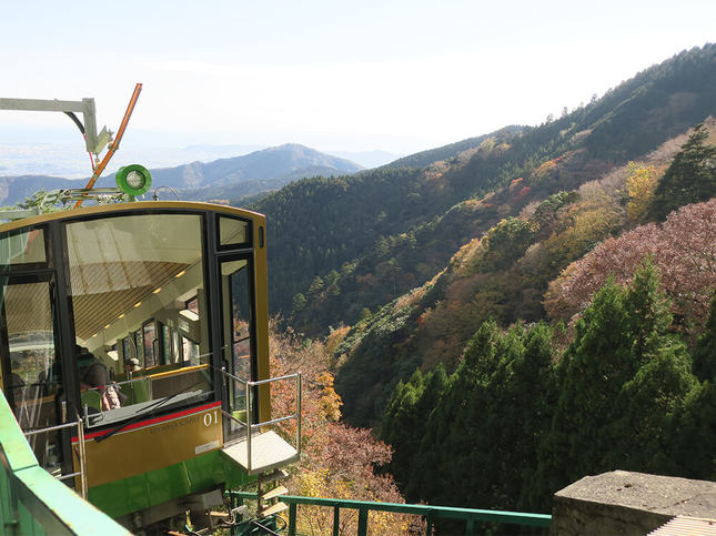 大山ケーブルカーの外観