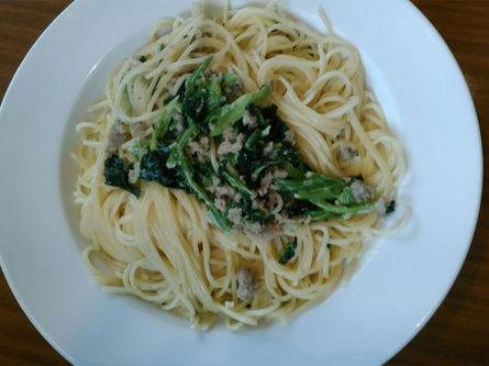 ファミリーで楽しめるパスタランチ