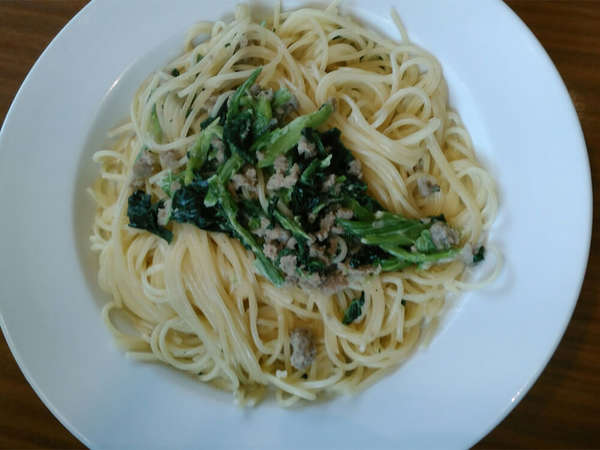 ファミリーで楽しめるパスタランチの画像
