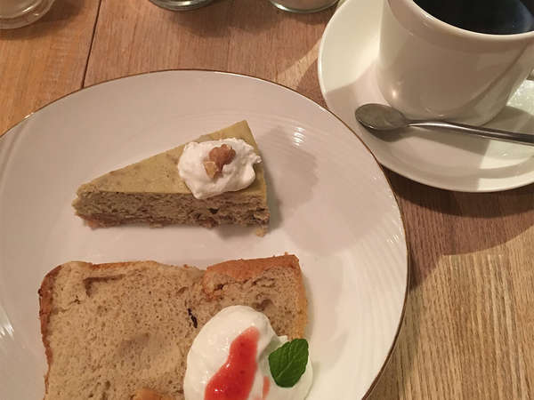 小さくてかわいいカフェの画像