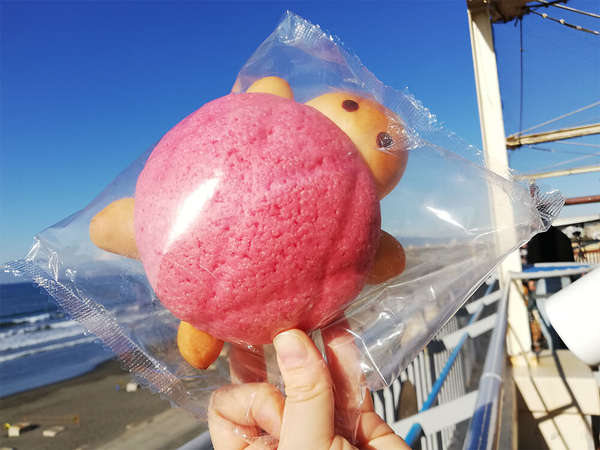 可愛すぎて食べられない、カメロンパンの画像