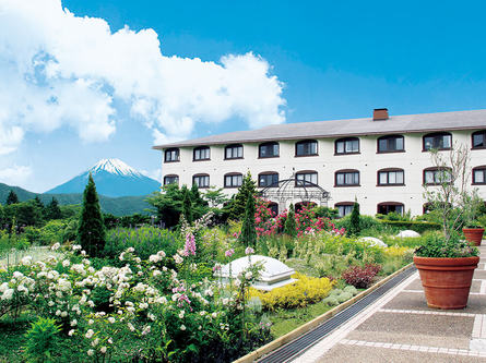 ホテルの部屋から、露天風呂から、富士山の絶景！