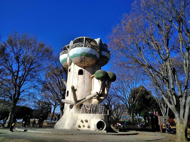 ヨーロッパ庭園のような公園