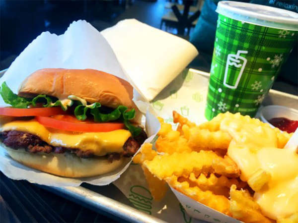 「シェイクシャック」のアメリカハンバーガー！の画像