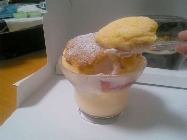 行列必須のふわとろプリンの画像