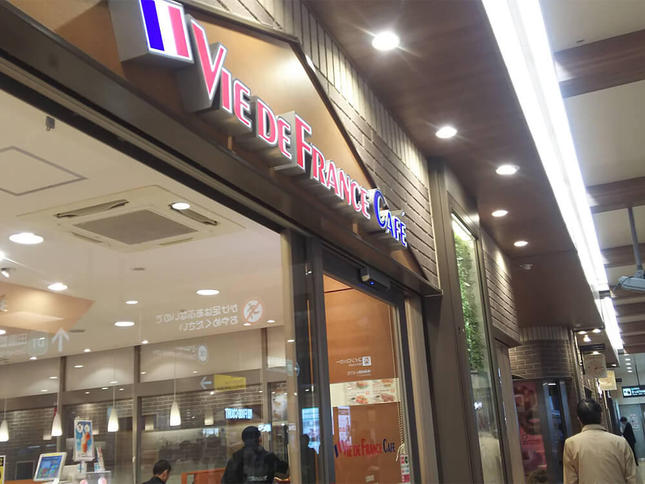 店の入り口