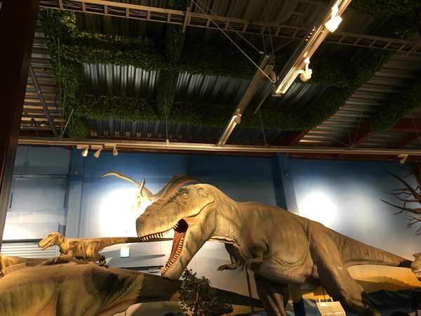 恐竜レストラン、太古の時代へタイムスリップの画像
