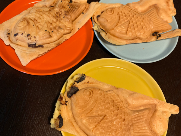 羽根つき！香ばしい～たい焼きの画像