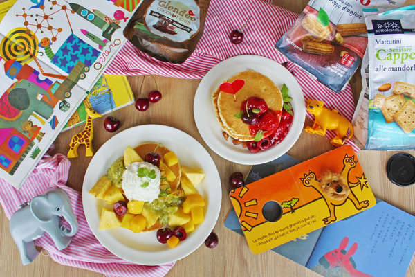 子供料理教室！パンケーキづくりを英語で学ぼう の画像