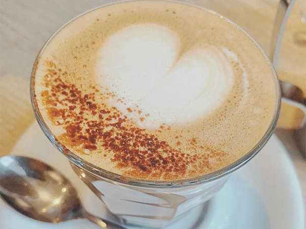 とてもゆったり寛げるカフェの画像