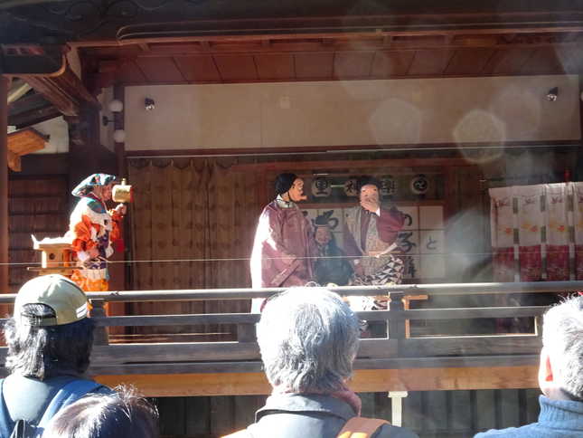 喜多見の鎮守様、氷川神社でのお正月