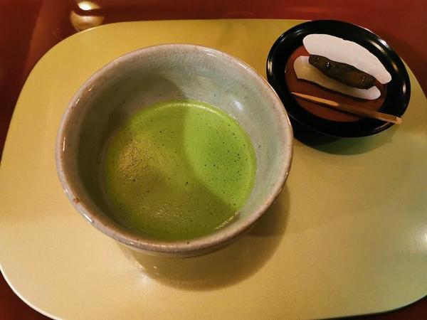 昭和レトロな空間でお点前付きの抹茶をいただける！の画像