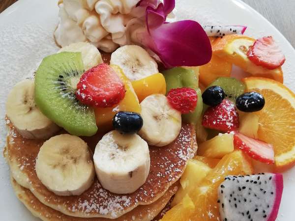 インスタ映えパンケーキの画像