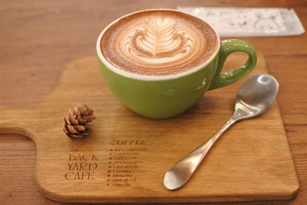 本格的なラテアートが楽しめるカフェの画像