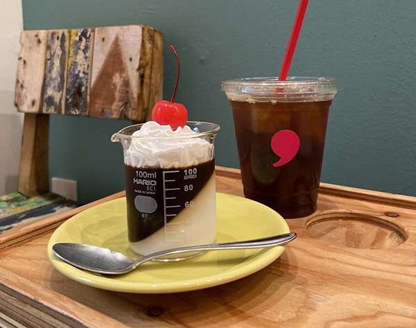 2層のコーヒーゼリーがクラシカルで可愛い♪の画像