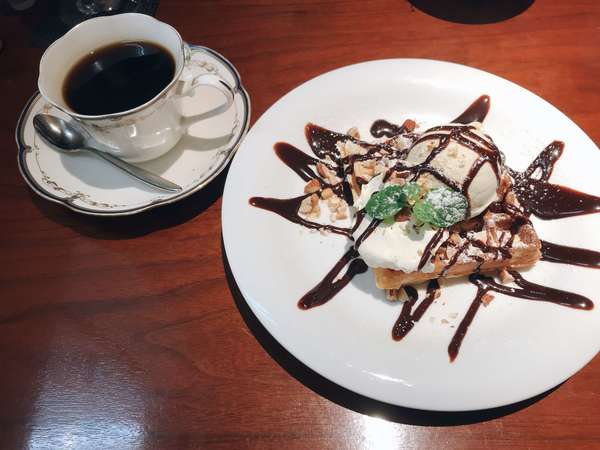 駅前の穴場カフェの画像