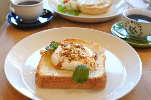 おひとり様から、子連れのママさん達まで人気のカフェの画像