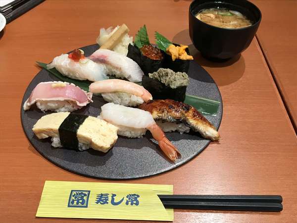 お寿司ランチでお得にお寿司を！の画像