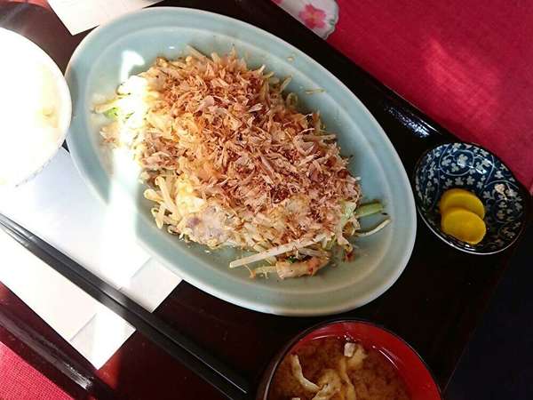 昔からある定食屋さんの画像