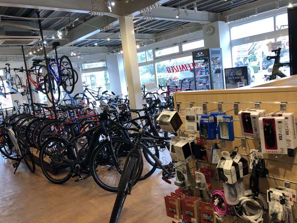 藤沢の自転車屋さんの画像