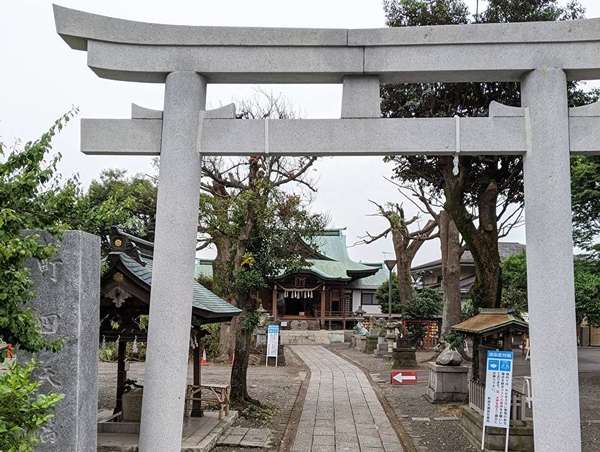 線路近くのパワースポットの画像