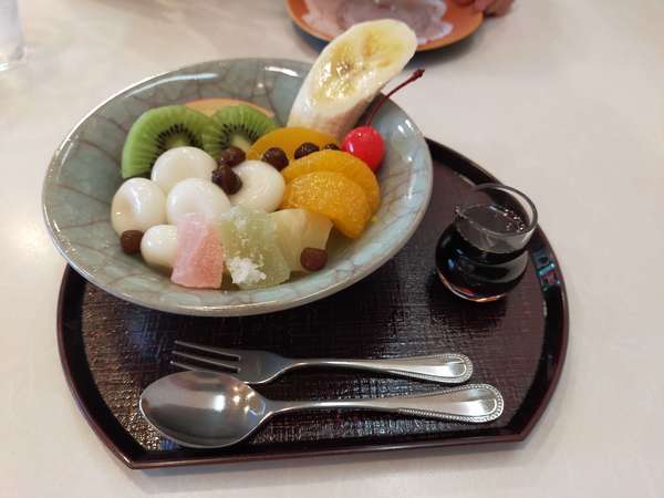 ほっとひと息つける昔ながらの甘味処の画像