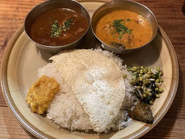 下北沢の絶品エビカレーの画像