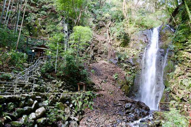 都会から離れてマイナスイオンを感じよう！山北町「洒水の滝」の魅力をお届け