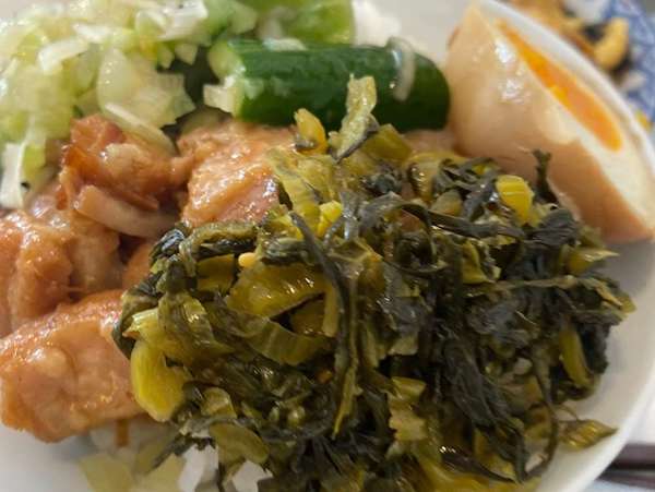 まるで台湾！本格的ルーロー飯モーニングの画像