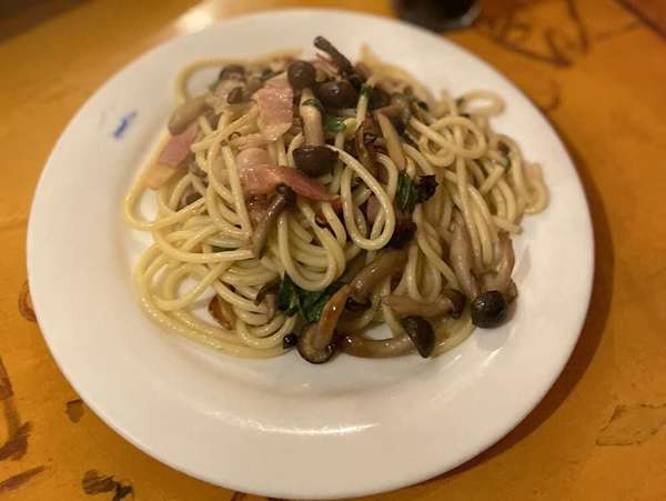 太麺パスタが有名な老舗パスタ屋さんの画像