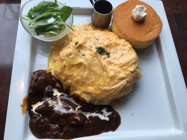 ふわふわまん丸パンケーキの画像